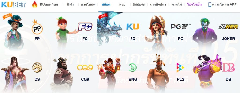 KUBET เกมสล็อต 3D สุดล้ำ สนุกกับเกมจากค่ายดังที่ kubet thailand วันนี้!
